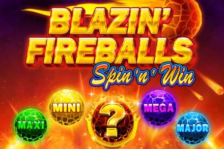 Blazin' Fireballs Spin 'n' Win